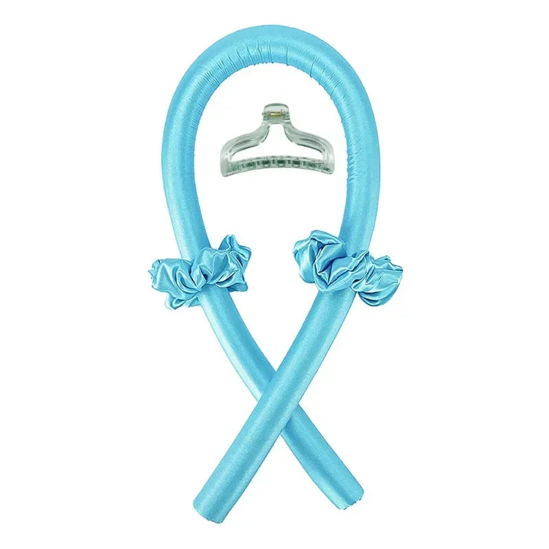 Tenha cachos suaves e definidos sem calor — a faixa de dormir que modela o cabelo com cuidado enquanto você descansa.