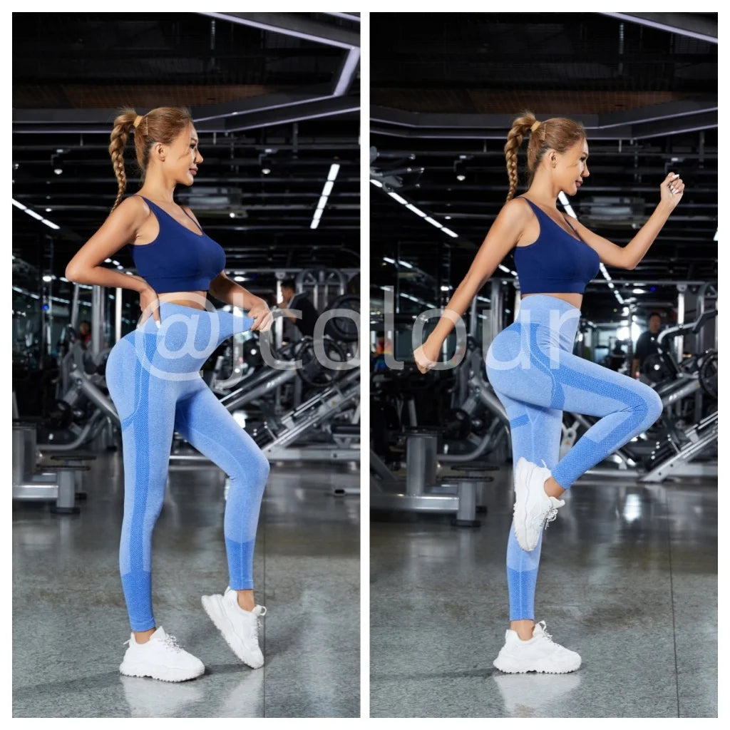 Calça Legging Feminina - Fitness Cintura Alta Sem Costura