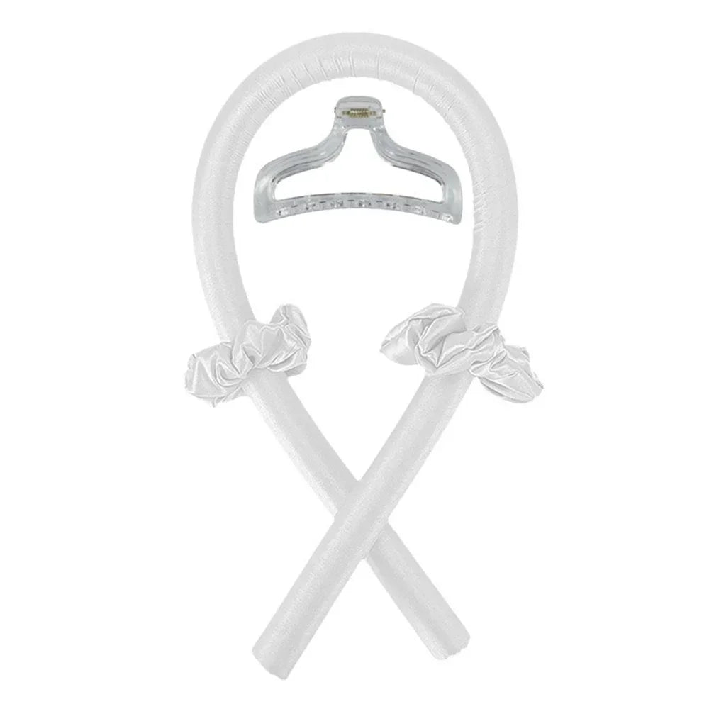 Tenha cachos suaves e definidos sem calor — a faixa de dormir que modela o cabelo com cuidado enquanto você descansa.