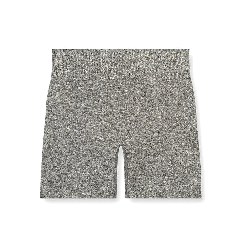 Shorts de Yoga Feminino - Short Fitness Cintura Alta com Levanta Bumbum