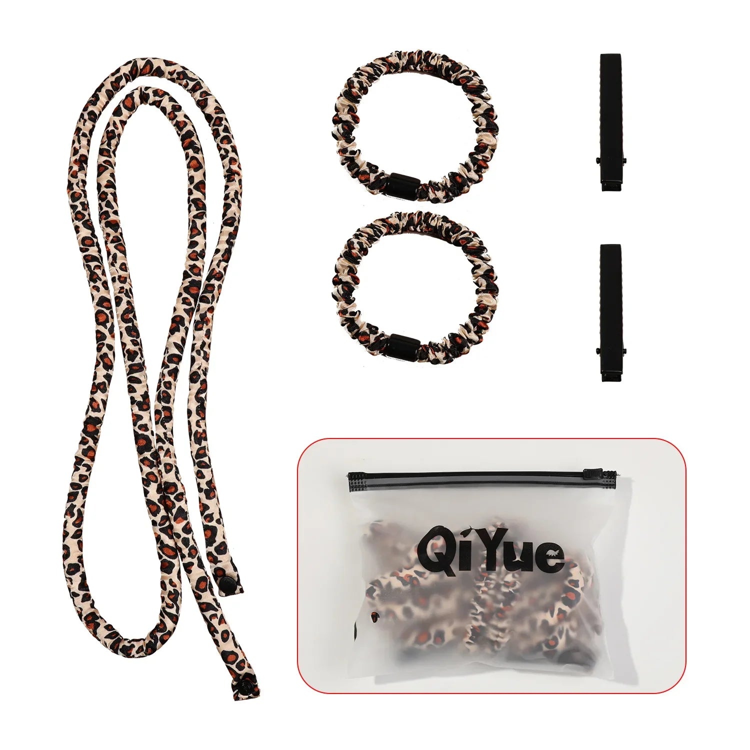 Tenha cachos suaves e definidos sem calor — a faixa de dormir que modela o cabelo com cuidado enquanto você descansa.