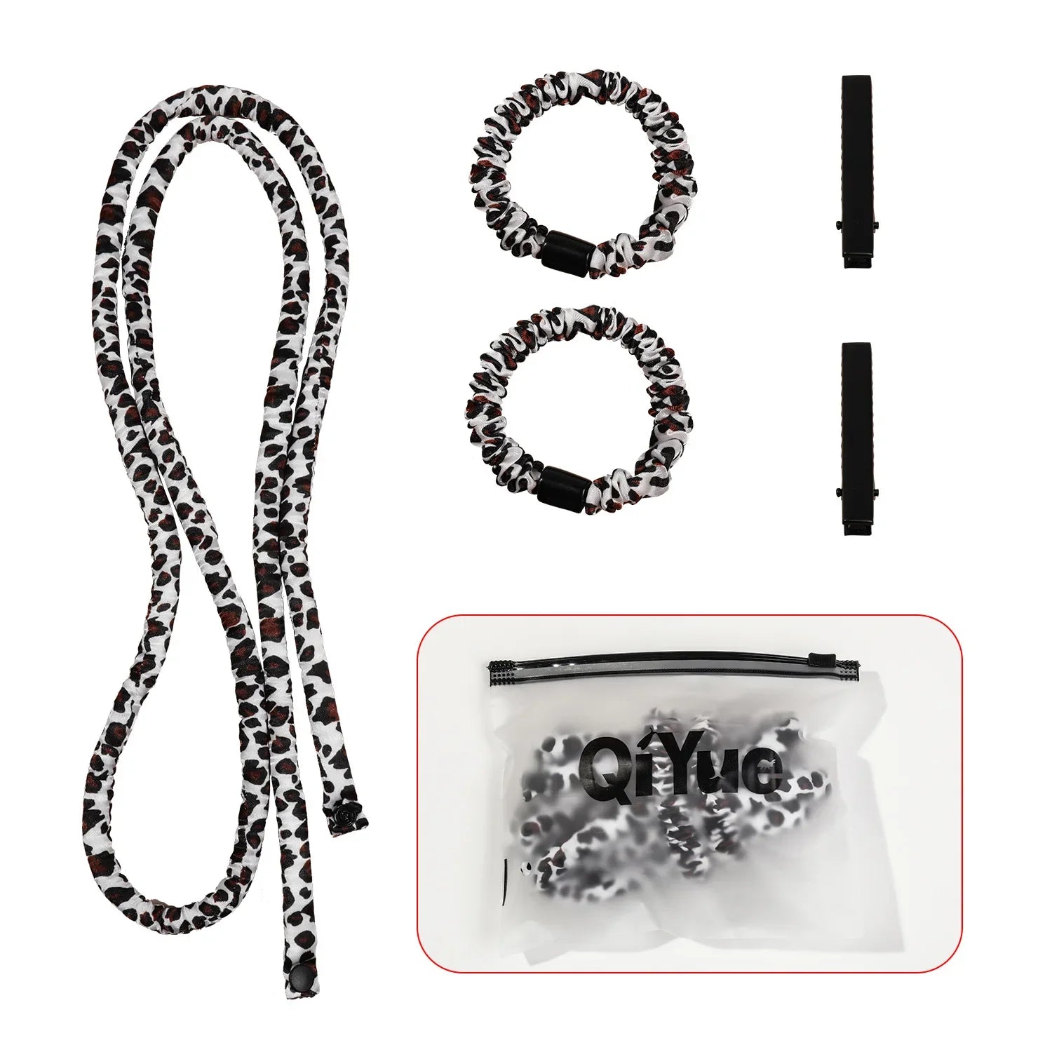 Tenha cachos suaves e definidos sem calor — a faixa de dormir que modela o cabelo com cuidado enquanto você descansa.