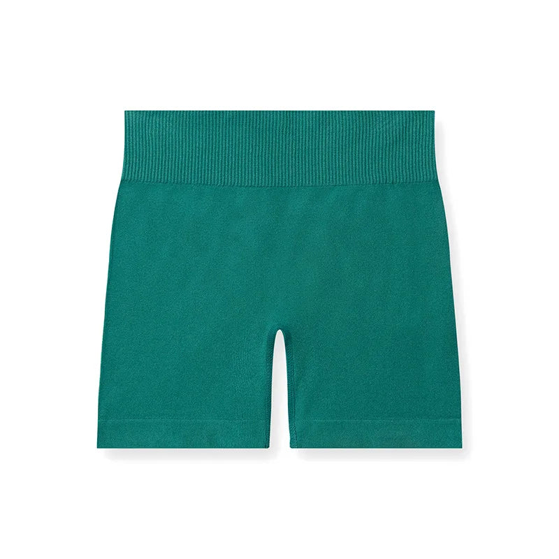 Shorts de Yoga Feminino - Short Fitness Cintura Alta com Levanta Bumbum