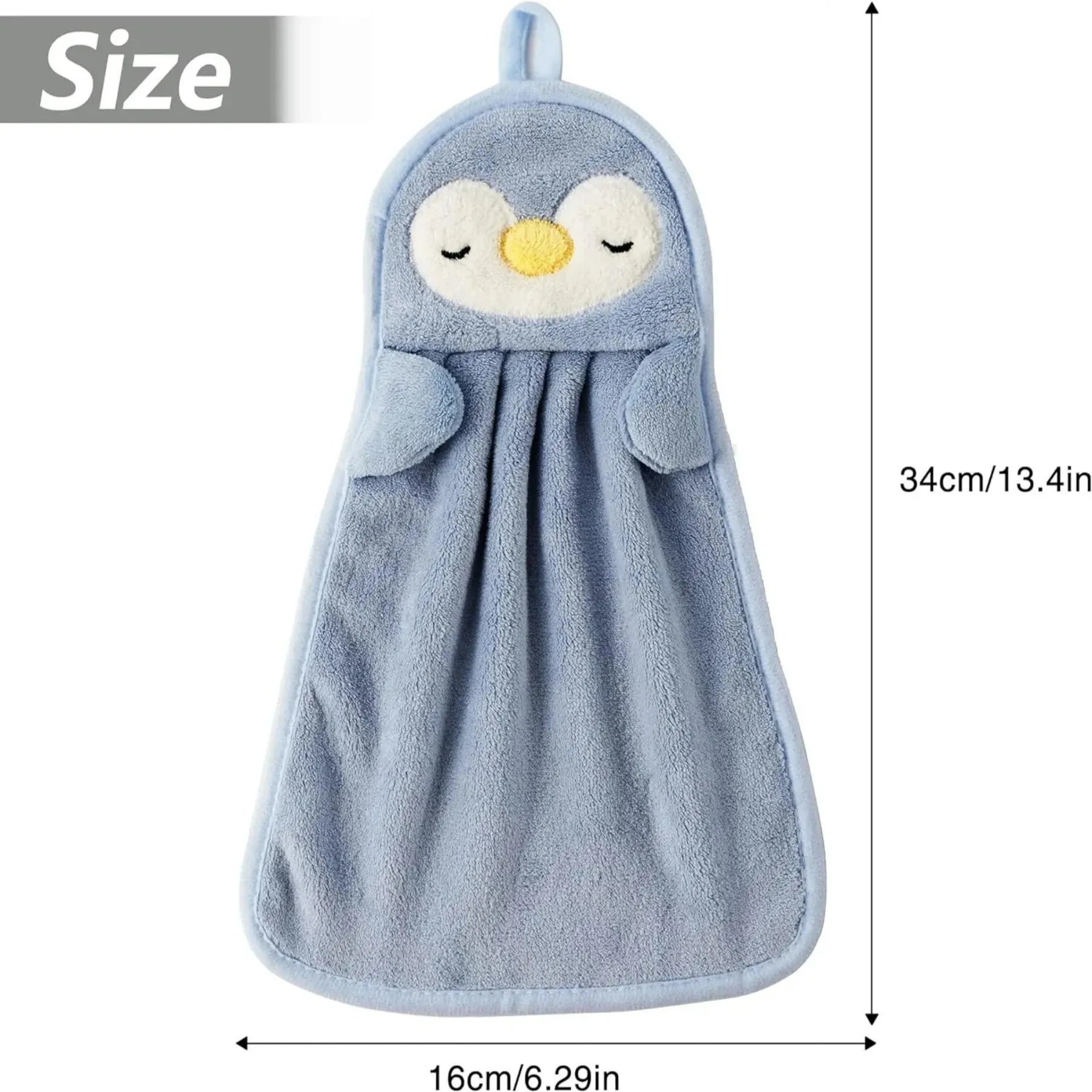 Uma mini toalha super macia com estampas de animais fofos — ideal para escola, casa ou qualquer momento do dia.