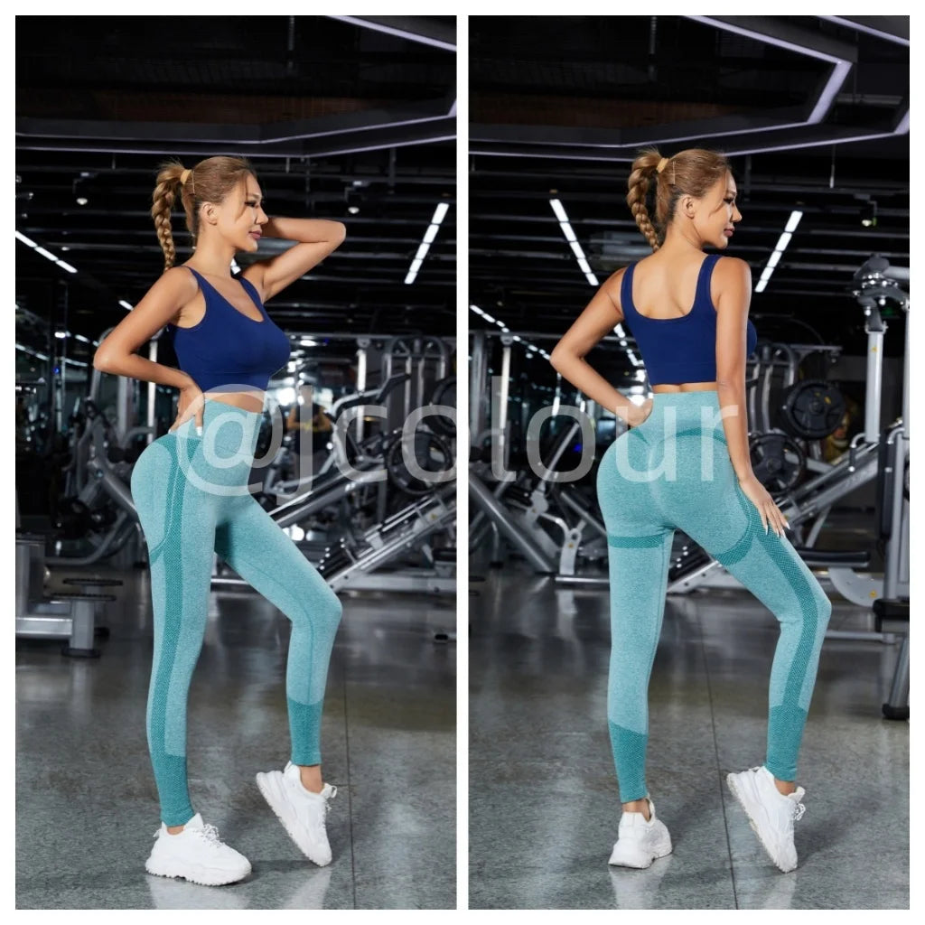 Calça Legging Feminina - Fitness Cintura Alta Sem Costura